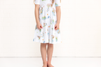 Bayou Birthday Organic Cotton Dress for Kids