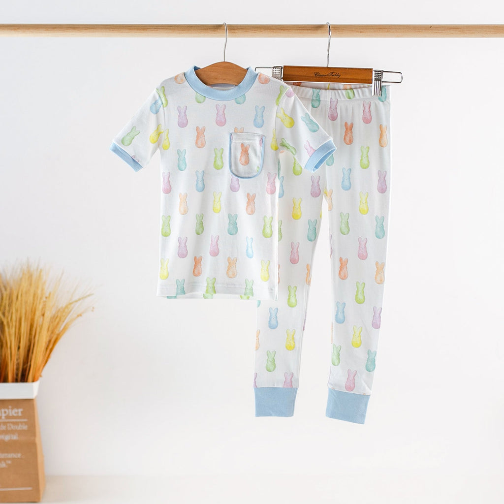 Hoppy Easter Organic Cotton Kids Pajamas