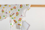 King Cake Organic Cotton Kids Mardi Gras Pajamas