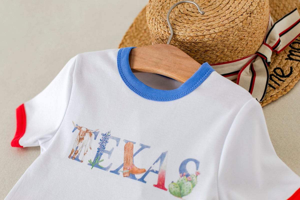 Little Texan Organic Cotton Kids Tshirt