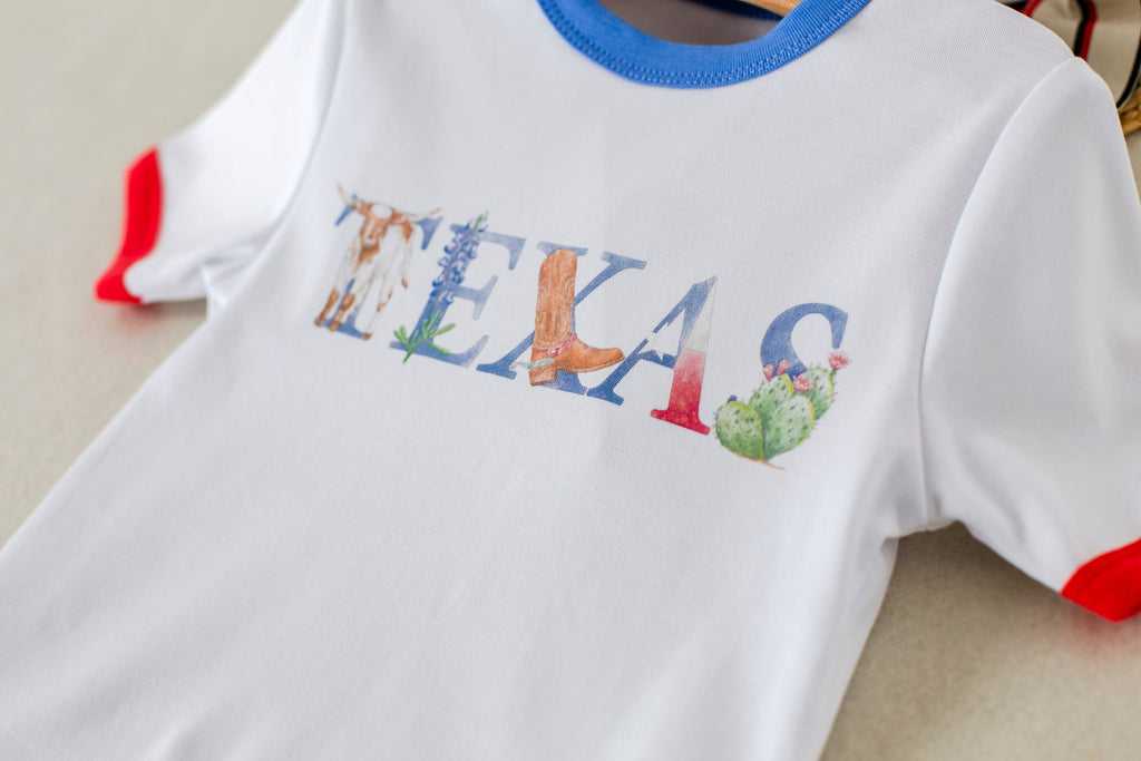 Little Texan Organic Cotton Kids Tshirt