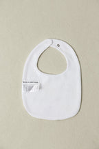 Powdered Sugar and Puppies Organic Cotton Baby Bib