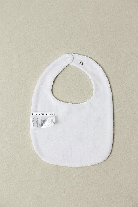 Powdered Sugar and Puppies Organic Cotton Baby Bib