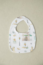 Powdered Sugar and Puppies Organic Cotton Baby Bib