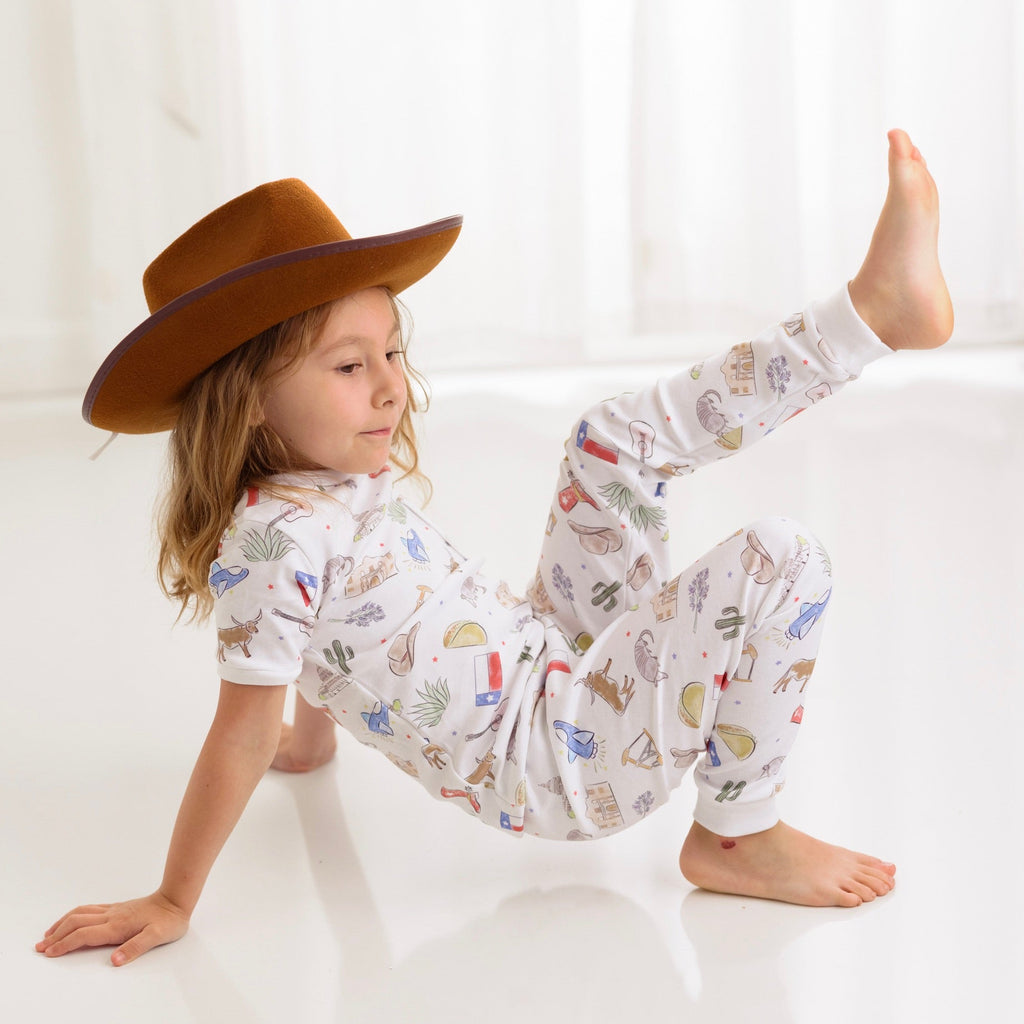Texas Kids Organic Cotton Kids Pajamas