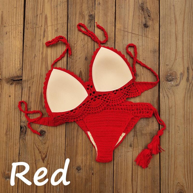 Handmade Cotton Swimsuit Set