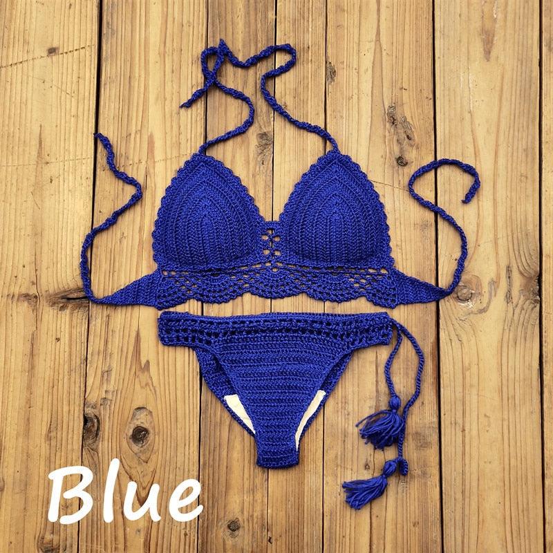 Handmade Cotton Swimsuit Set