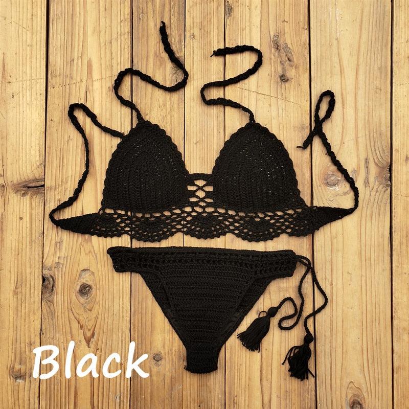 Handmade Cotton Swimsuit Set