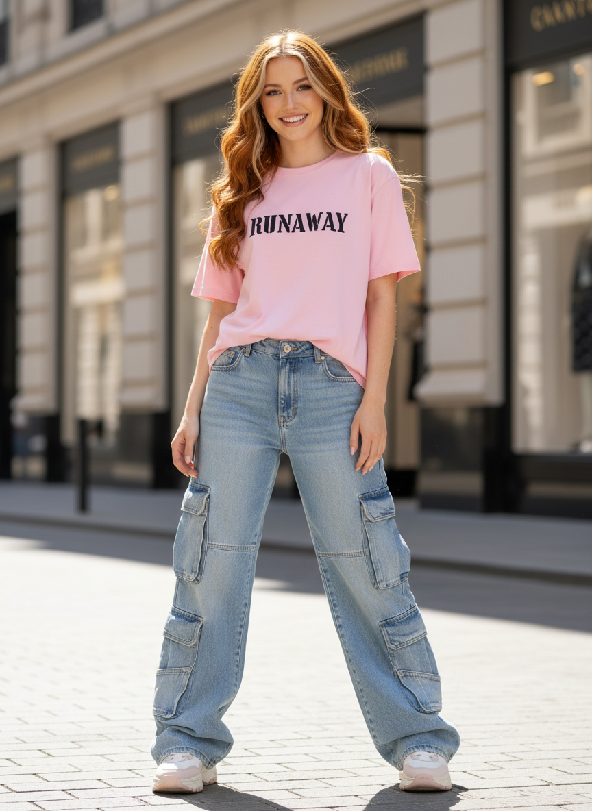 Break Free RUNAWAY Women's Cotton T-Shirt