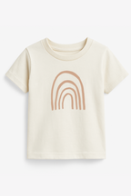 Rainbow Clay Organic Cotton Short Sleeve Toddler T-Shirt
