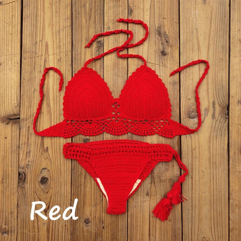Handmade Cotton Swimsuit Set