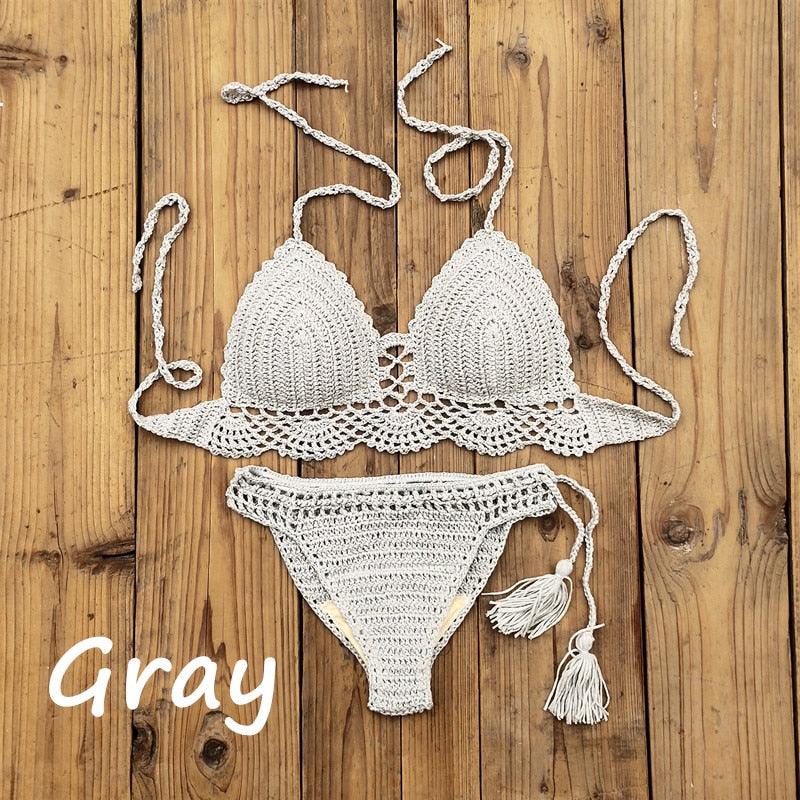 Handmade Cotton Swimsuit Set