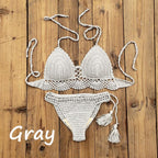 Handmade Cotton Swimsuit Set