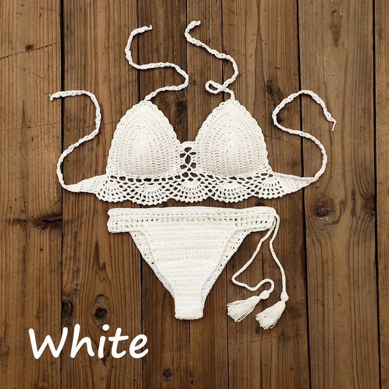 Handmade Cotton Swimsuit Set