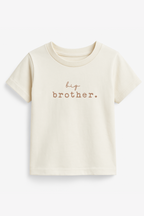 Big Brother Clay Organic Cotton Short Sleeve Toddler T-Shirt