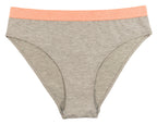 High Waist Cotton Cheeky with Shimmer Elastic