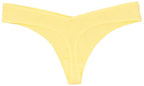 Cotton Rib Thong