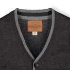 Organic Tipped Cardigan with Elbow Patches - Baby