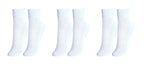 TITTIMITTI® Women's 100% Mercerized Cotton Filo di Scozia Ankle Socks — 3-Pack, Made in Italy