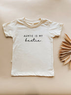 Auntie is my Bestie Organic Kids T-shirt