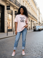 Hello It's ME Main Character Energy Women's Cotton T-Shirt