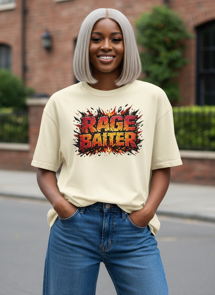 Chaos Starter RAGE BAITER  Women's Cotton T-Shirt