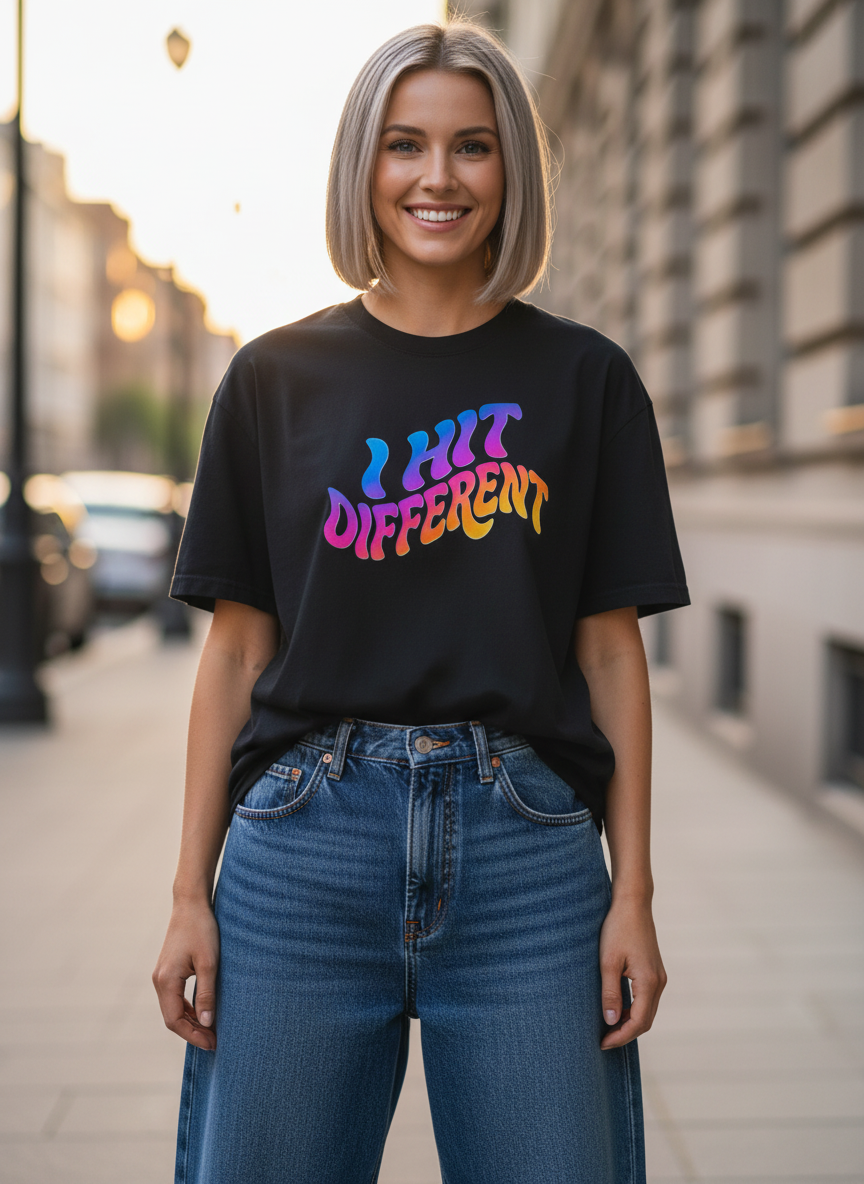 I Hit Different Unapologetically You Women's Cotton T-Shirt