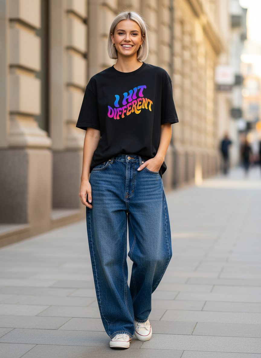 I Hit Different Unapologetically You Women's Cotton T-Shirt