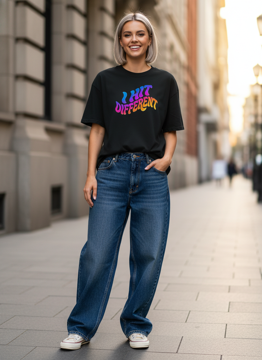 I Hit Different Unapologetically You Women's Cotton T-Shirt
