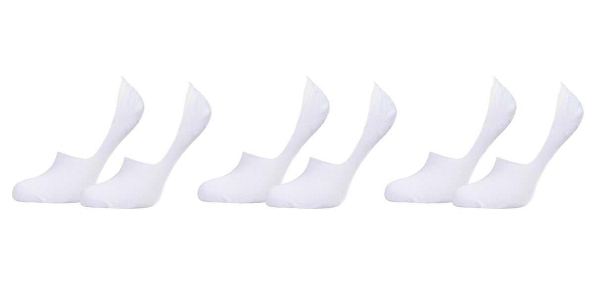 tittimitti® Women’s 98% Organic Cotton No-Show Socks 3-Pack – Breathable Non-Slip Invisible Socks