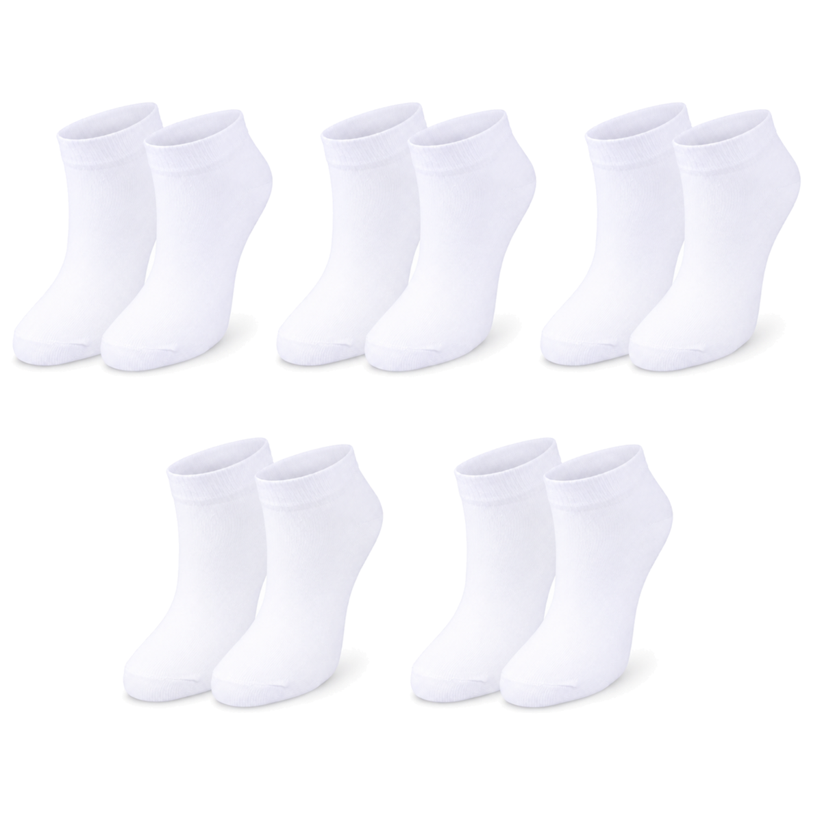 tittimitti® Kids' 98% Organic Cotton Ankle Socks – Lightweight Summer & Sneaker Socks