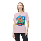DipaliZ Women Yoga Tee Premium Cotton T-shirt Organic