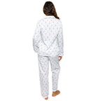 Women's Golf Long PJ Set - Organic Cotton Poplin