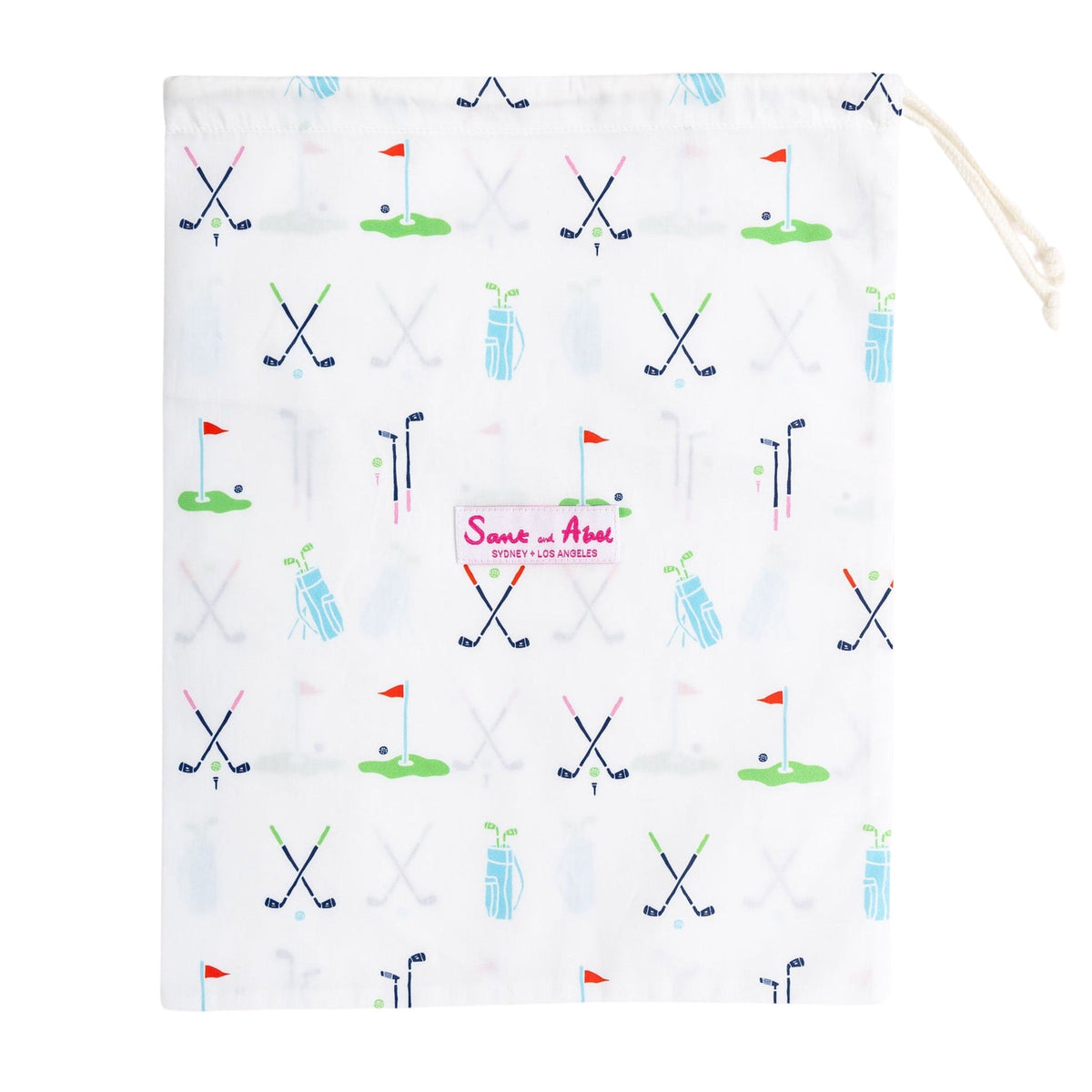 Women's Golf Short PJ Set - Organic Cotton Poplin